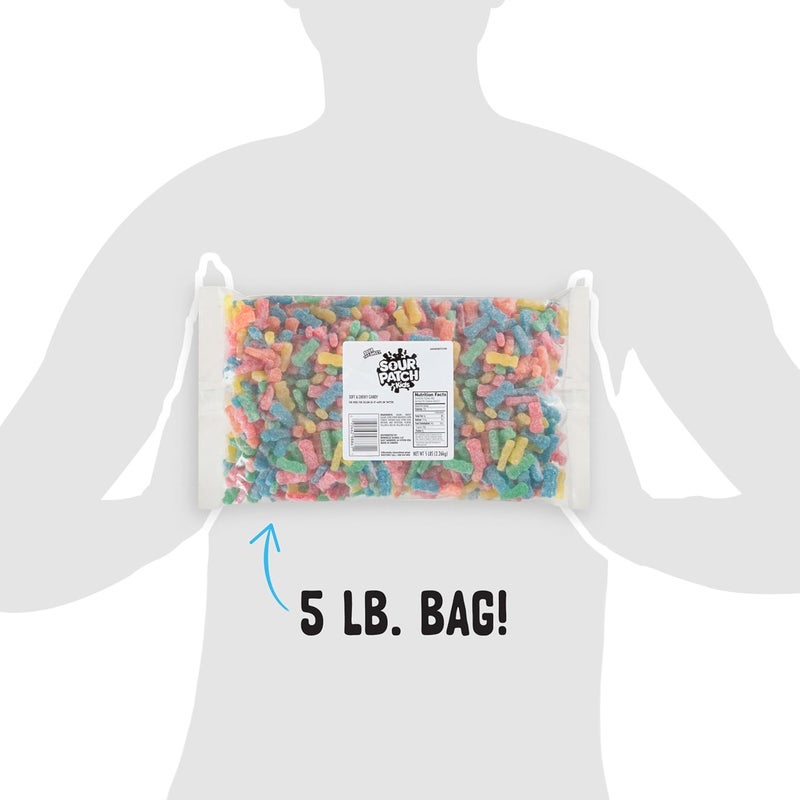SOUR PATCH KIDS Soft & Chewy Candy, Bulk Candy, 5 lb - Image 5